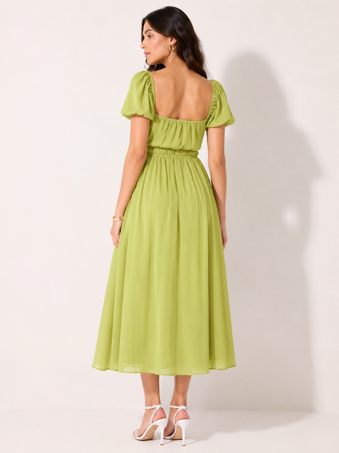Green Flow Dress
