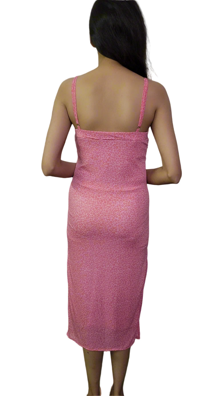 Slip Power Net Dresses