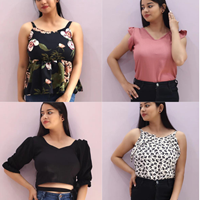 Cute women western tops