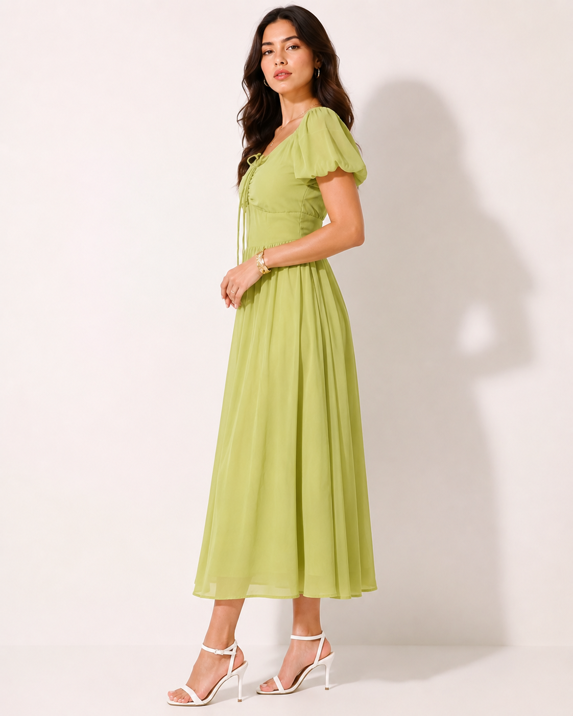 Green Flow Dress