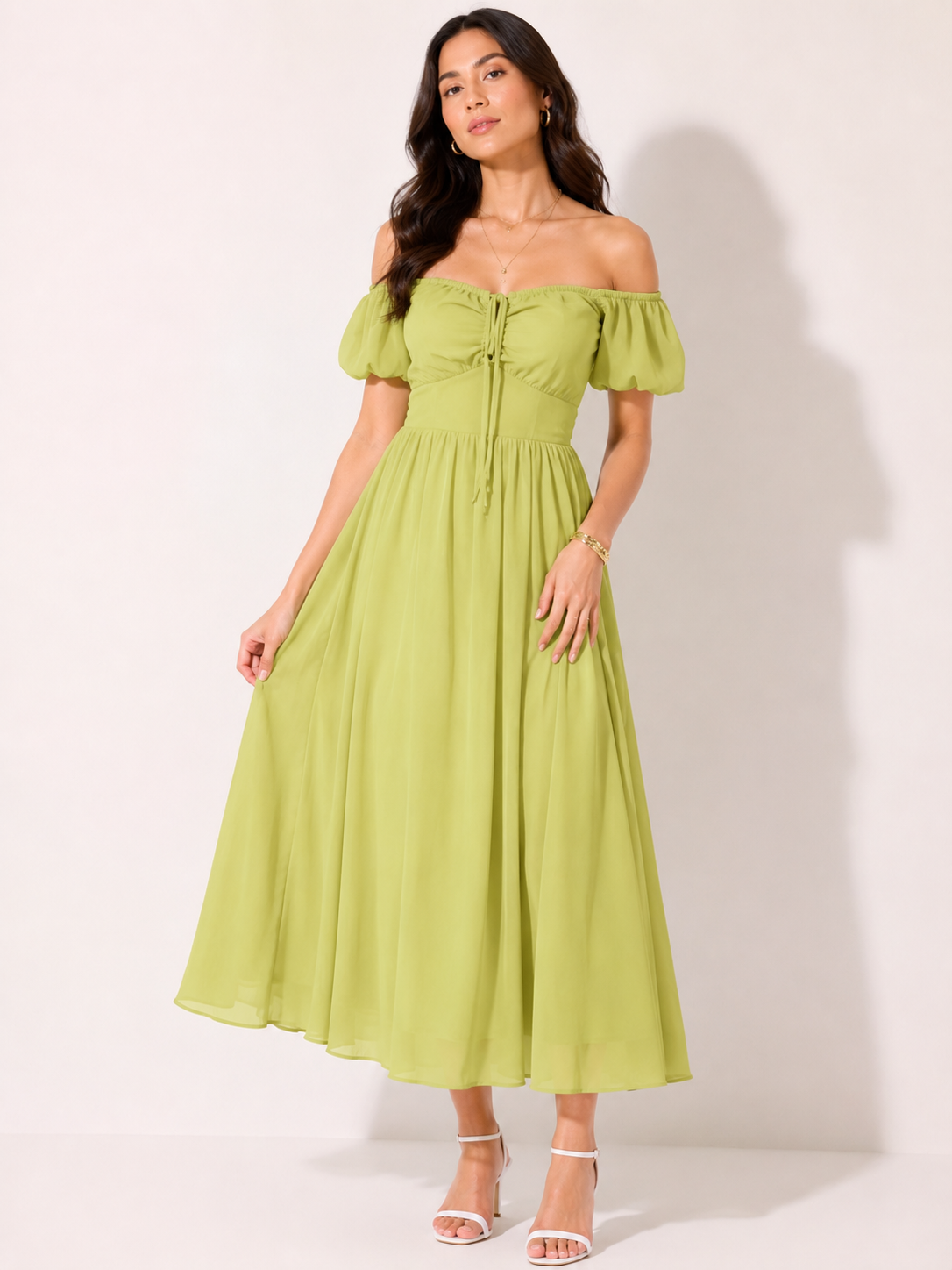 Green Flow Dress