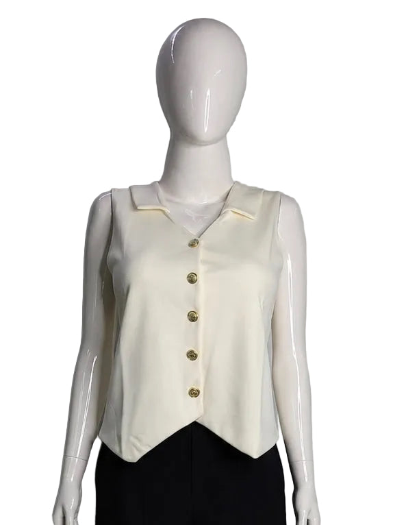 White Waistcoat Top
