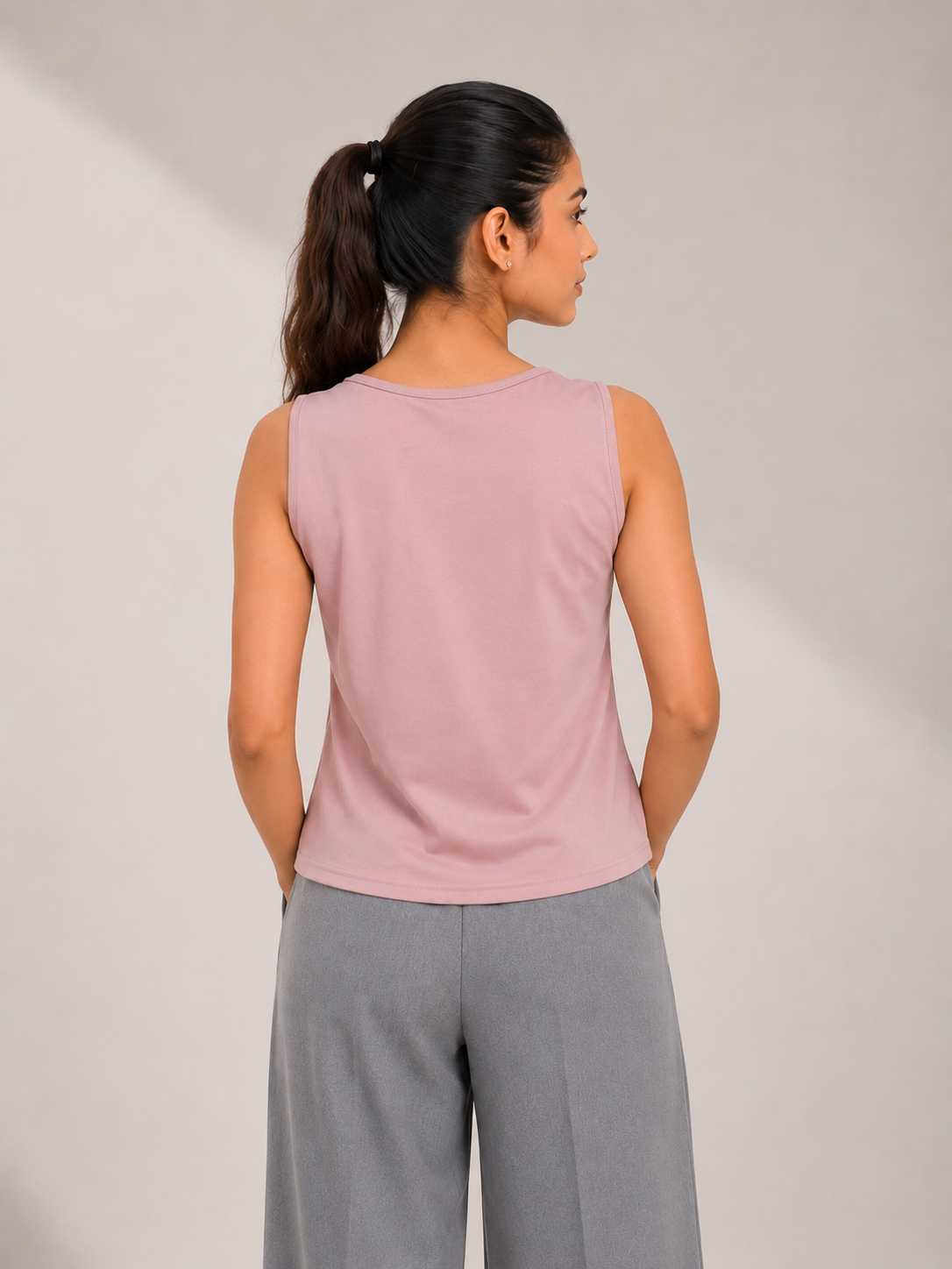 Pink Waistcoat Top