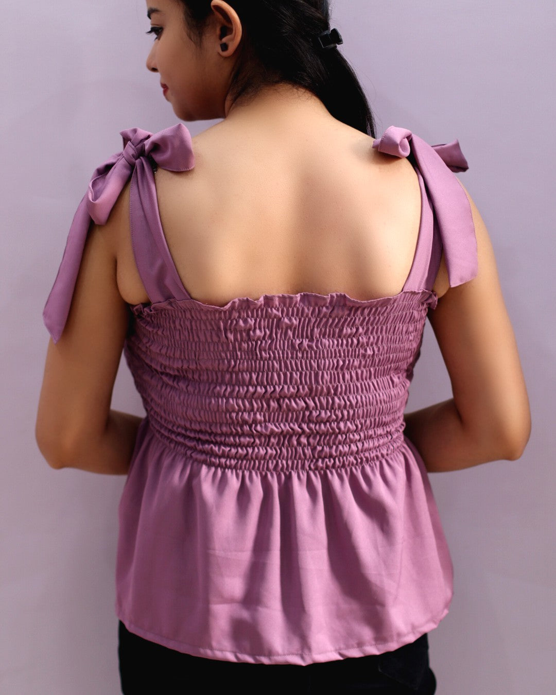 Ishika's Choice- Lavender Knot Top